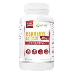 WISH Berberis Extract 5:1 400 mg 60 kaps