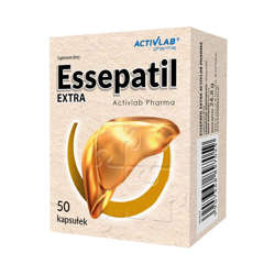 Wsparcie wątroby fosfolipidy ACTIVLAB Essepatil EXTRA 50 kaps