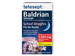 dataw|TETESEPT Baldrian Schlaf-Dragees 30 tabl (DOBRY SEN)