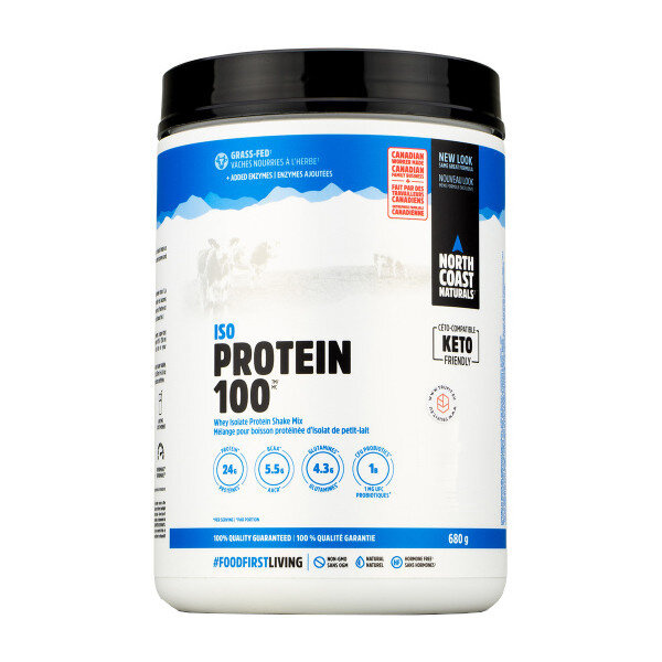 North Coast Naturals Iso Protein 100 680 G Hydrolizat Izolat Probiotyk Enzymy Trawienne 3349