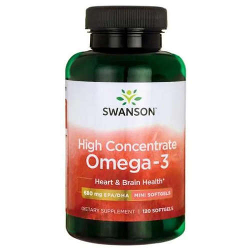  SWANSON High Concentrate Omega 3 120 kaps