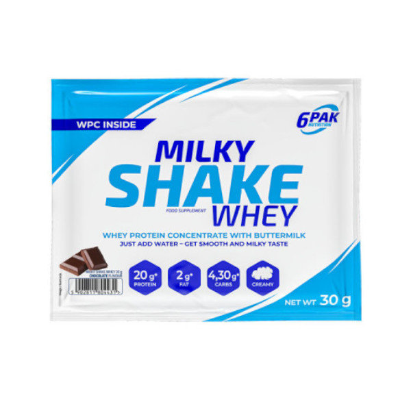 6PAK Milky Shake Whey 30 g