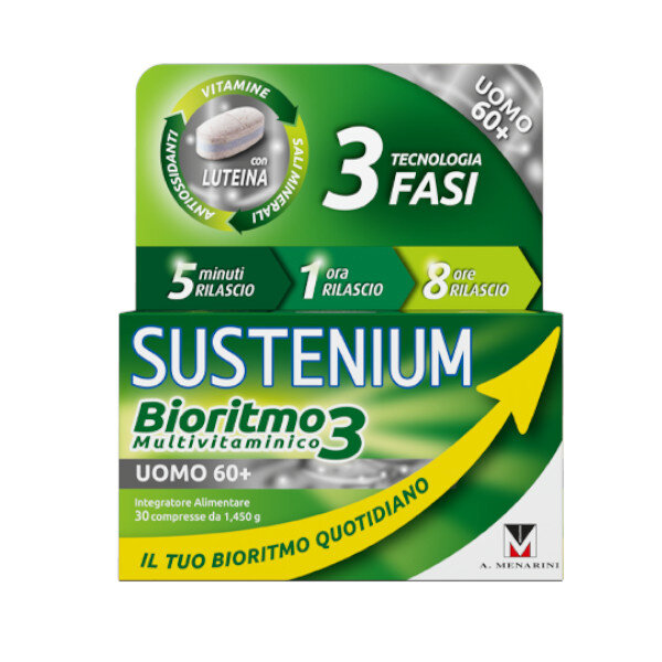 A.MENARINI Sustenium Bioritmo 30 tabl (kompleks witamin, minerałów)