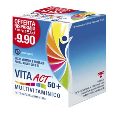 ACT Vita 50+ Multivitaminico 30 tabl