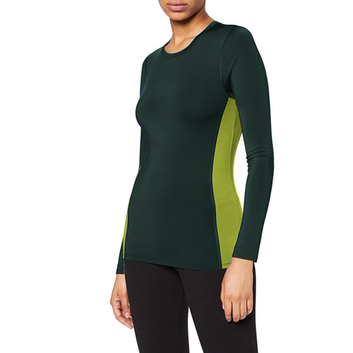 ACTIVEWEAR Gym Tops For Women Green