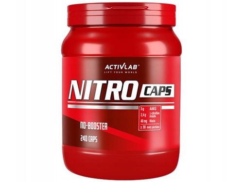 ACTIVLAB Nitro Caps 240 kaps
