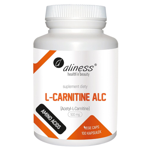 ALINESS Acetyl L-Karnityny ALC 500 mg 100 vkaps