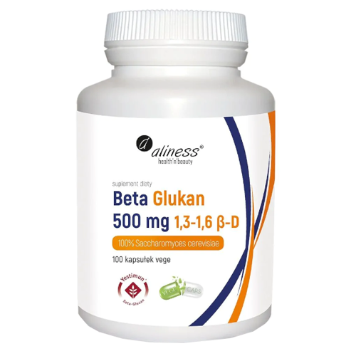 ALINESS Beta Glukan 500 mg 100 vkaps