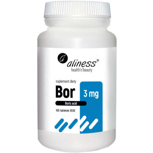 ALINESS Bor 3mg (kwas borowy) 100 tab