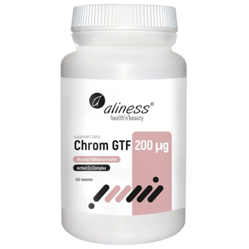 ALINESS Chrom GTF 200µg 100 tab