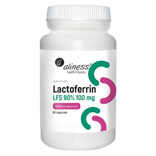 ALINESS Lactoferrin LFS 90% 100mg 60 kaps