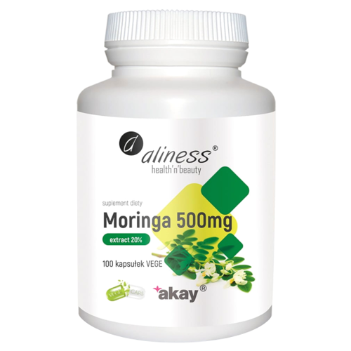 ALINESS Moringa Oleifera - Ekstrakt 500 mg 100vcaps