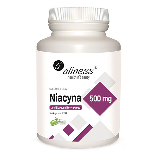 ALINESS Niacyna 500mg 100 kaps