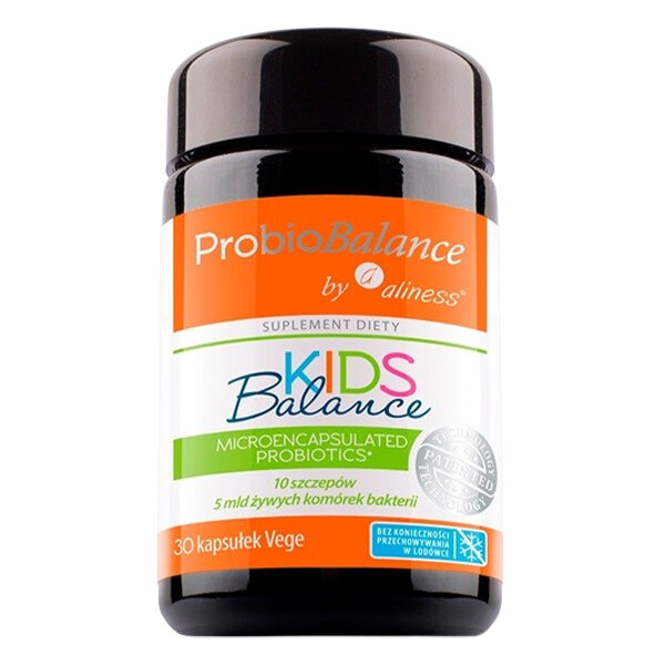 ALINESS ProbioBALANCE KIDS - Probiotyk Dla Dzieci 30 kaps