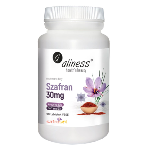 ALINESS Szafran Ekstrakt 30 mg 90 tabs