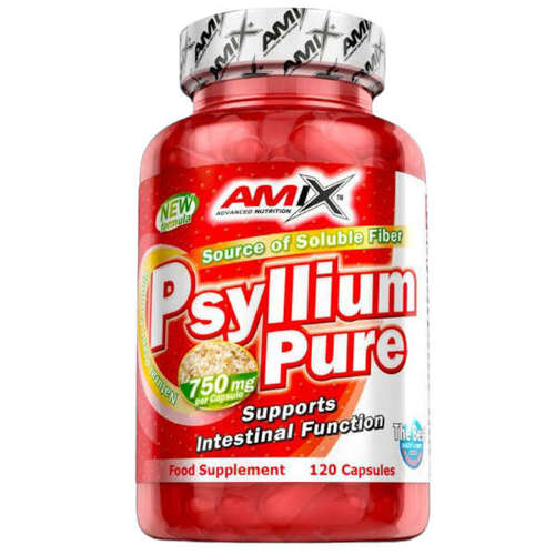 AMIX Psyllium Pure - Błonnik 1500 mg 120 kaps