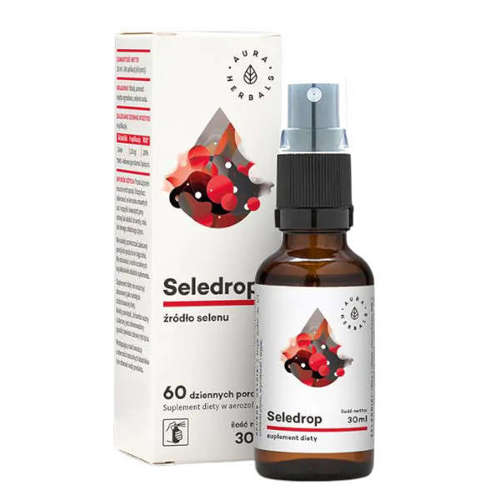 AURA HERBALS Seledrop Selen 110 mcg Selenian (IV) Sodu Aerozol 30 ml