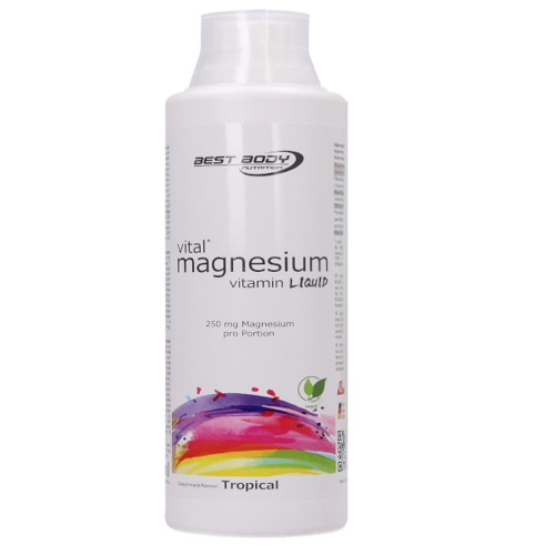 BEST BODY NUTRITION Magnesium Vitamin Liquid 500 ml