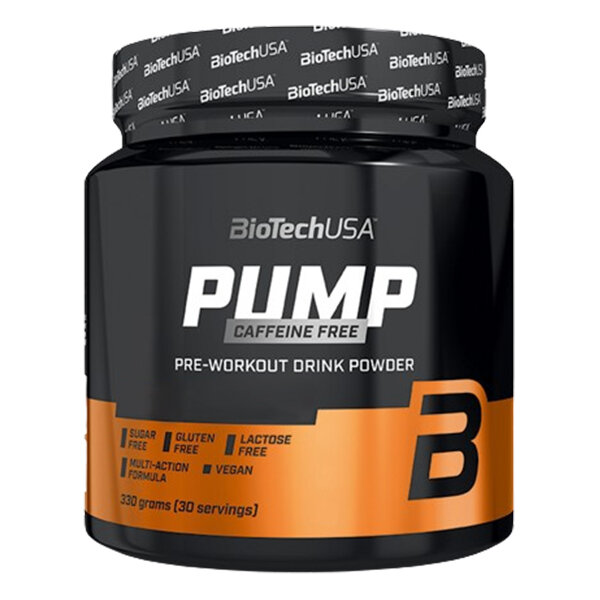 BIOTECH Pump - Bez Kofeiny 330 g