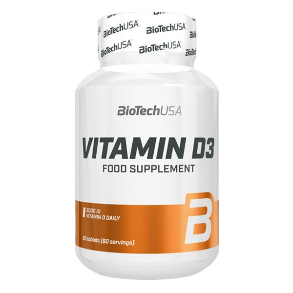 BIOTECH Vitamin D3 50mcg 60 tab