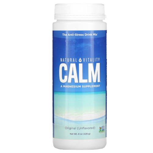 CALM Natural Vitality Magnesium Supplement 226 g
