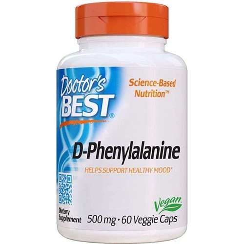 DOCTOR'S BEST D-Phenylalanie 60 kaps