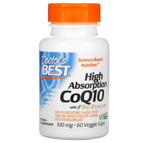 DOCTOR'S BEST High Absorption CoQ10 100 mg 60 kaps