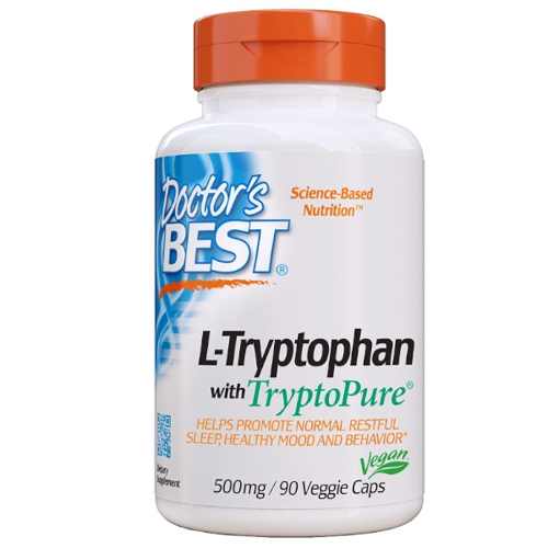 DOCTOR'S BEST L-Tryptophan With TryptoPure 500 mg 90 kaps