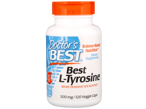 DOCTOR'S BEST L-Tyrosine 500 mg 120 kaps