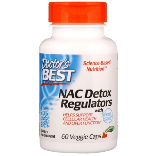DOCTOR'S BEST NAC Detox Regulators 60 kaps