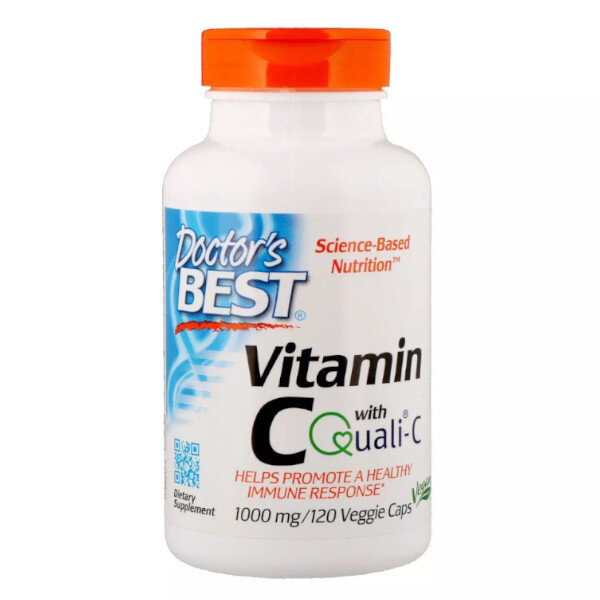 DOCTOR'S BEST Vitamin C 120 kaps