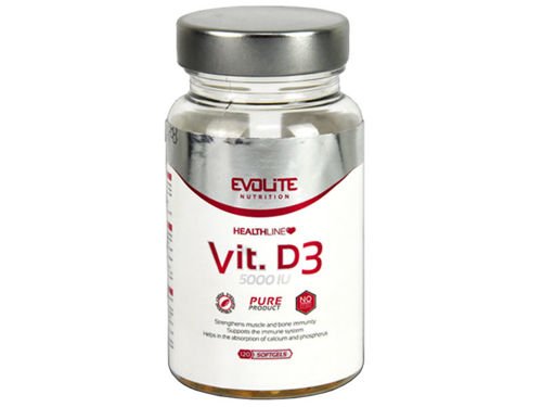 EVOLITE Vitamin D3 120 kaps