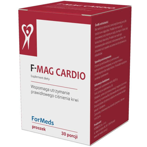 FORMEDS F-MAG CARDIO Magnez + Potas + B6 57g/30 porcji