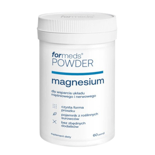 FORMEDS F-MAGNESIUM Cytrynian Magnezu 850mg 51g/60 porcji