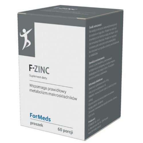 FORMEDS F-ZINC Cytrynian Cynku 48mg 48g/60 porcji