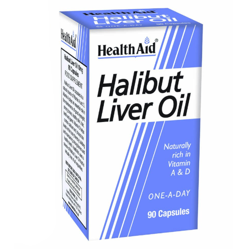 HEALTH AID Halibut Liver Oil 90 kaps 