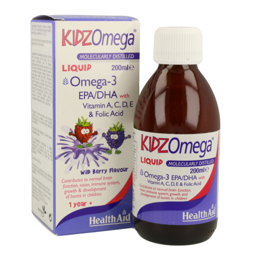 HEALTH AID Kidz Omega Liquid 200 ml