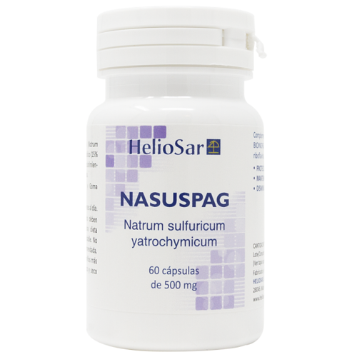 HELIOSAR Nasuspag Sulfuricum 500 mg 60 kaps 