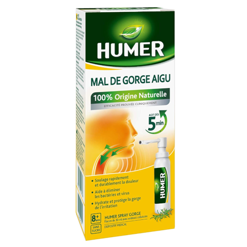 HUMER Mal De Gorge Aigu 30 ml