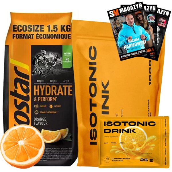 ISOSTAR Koncentrat 1500 g + nowmax® Isotonic Drink 25 g + nowmax® Isotonic Drink 1000 g