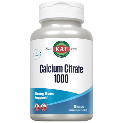 KAL Calcium Citrate 1000 mg 90 tabl
