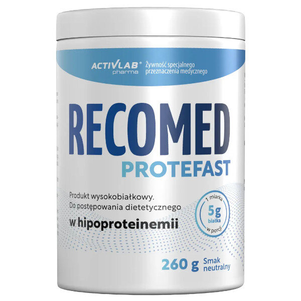 Koncentrat białka serwatkowego ACTIVLAB PHARMA Recomed Protefast 260 g