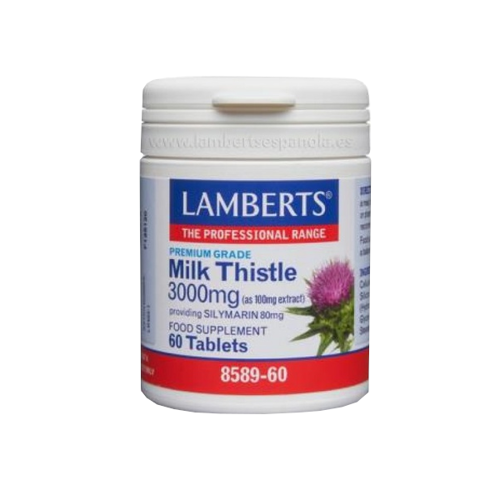 LAMBERTS Milk Thistle 3000 mg 60 tabl