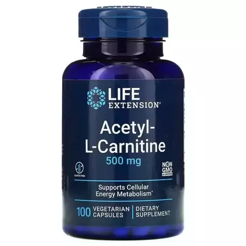 LIFE EXTENSION Acetyl-L-Carnitine 500 mg 100 caps