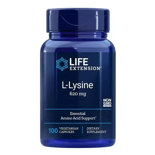 LIFE EXTENSION L-Lysine 620 mg 100 kaps