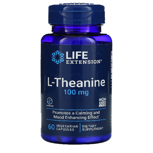 LIFE EXTENSION L-Theanine 100 mg 60 kaps