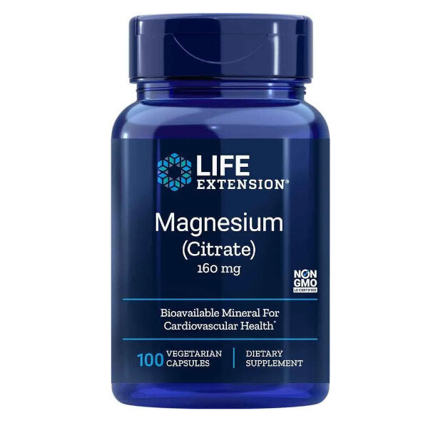 LIFE EXTENSION Magnesium (Citrate) 160mg 100 kaps