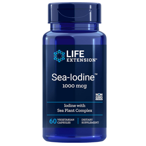 LIFE EXTENSION Sea Lodine 1000mcg 60 kaps (Jod, tarczyca)