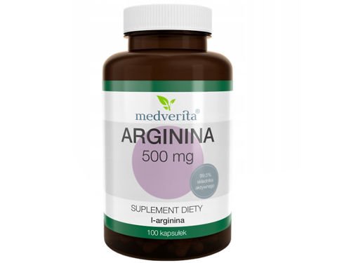 MEDVERITA Arginina 500 mg 100 kaps