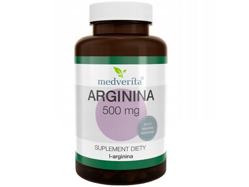 MEDVERITA Arginina 500 mg 50 kaps